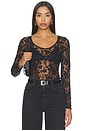 view 1 of 5 X Intimately Early Sunsets Layering Top in Black