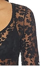 view 5 of 5 X Intimately Early Sunsets Layering Top in Black