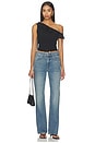 view 5 of 5 Isla One Shoulder Top in Black
