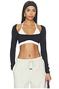 view 1 of 4 x FP Movement Good Karma Ultra Crop Top in Black