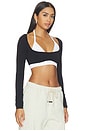 view 2 of 4 x FP Movement Good Karma Ultra Crop Top in Black