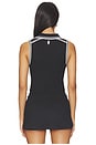 view 3 of 4 TOP POLO FOREHAND in Black