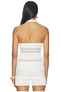 view 3 of 5 x Intimately FP Flirty Frills Halter in Clean Ivory