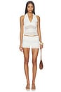 view 4 of 5 x Intimately FP Flirty Frills Halter in Clean Ivory