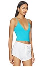 view 2 of 4 DÉBARDEUR À FINES BRETELLES FREE PEOPLE ROUND TWO in Tropical Blue