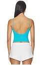 view 3 of 4 DÉBARDEUR À FINES BRETELLES FREE PEOPLE ROUND TWO in Tropical Blue