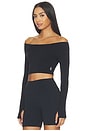 view 2 of 4 x FP Movement High Plank Ots Layer Top in Black