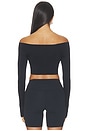view 3 of 4 x FP Movement High Plank Ots Layer Top in Black
