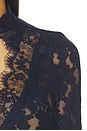 view 6 of 6 First Crush Lace Tunic in Deeper Iris