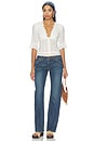 view 5 of 5 Salone Eyelet Top in Clean Ivory