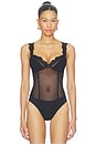 view 2 of 6 X Intimately Fiona Bodysuit in Black