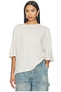 view 1 of 4 x We The Free Perfect Oversized Tee in Morning Oat