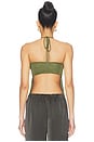 view 4 of 5 Evening Out Halter Top in Capulet Olive