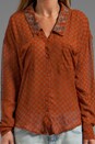 view 4 of 7 Printed Easy Rider Button Down in Rust Combo