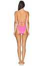 view 3 of 4 x free-est Amber One Piece Swimsuit In Knockout Pink in Knockout Pink