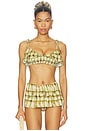 view 1 of 5 TOP BIKINI AVERY in Rebel Plaid