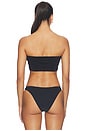 view 3 of 4 x free-est Lola Bandeau Bikini Top in Black