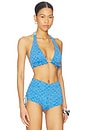 view 2 of 5 Brandi Bikini Top in Bonnie Blue