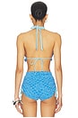 view 3 of 5 Brandi Bikini Top in Bonnie Blue