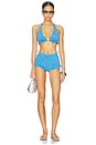 view 4 of 5 Brandi Bikini Top in Bonnie Blue