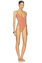 view 2 of 4 Lurex Amber One Piece Swimsuit in Hazel