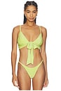 view 1 of 5 TOP BIKINI SYDNEY in Yellow