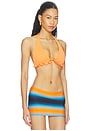 view 2 of 4 Brandi Bikini Top in Tangerine