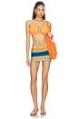 view 4 of 4 Brandi Bikini Top in Tangerine