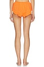 view 3 of 5 BAS DE MAILLOT DE BAIN TAILLE HAUTE ALMA FLUTTER in Tangerine