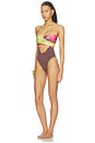 view 3 of 4 Miley Convertible One Piece in Puce