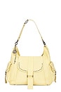 view 2 of 5 Wtf Leigh Distressed Hobo Bag in Butter Yellow