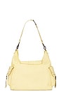 view 3 of 5 Wtf Leigh Distressed Hobo Bag in Butter Yellow