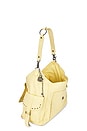view 5 of 5 Wtf Leigh Distressed Hobo Bag in Butter Yellow