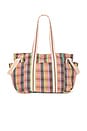 view 1 of 4 Oksana Multi Print Tote Bag in Cream Mix
