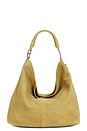 view 3 of 5 Suzie Suede Slouch Tote Bag in Harvest Gold