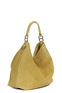 view 4 of 5 Suzie Suede Slouch Tote Bag in Harvest Gold