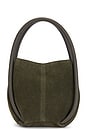 view 1 of 4 Barlow Bucket Bag in Dark Olive
