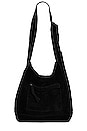 view 1 of 4 Jessa Suede Carryall in Black