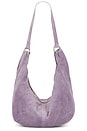 view 1 of 4 Roma Suede Tote in Lilac Dusk