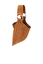 view 4 of 4 Bobbi Slouch Suede Tote in Saddle