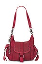 view 2 of 5 Baby Leigh Hobo Bag in Crimson