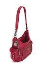 view 5 of 5 Baby Leigh Hobo Bag in Crimson