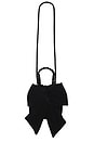 view 1 of 5 Belle Bow Crossbody Bag in Black