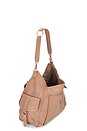 view 5 of 5 x We The Free Leigh Distressed Hobo Bag In Saddle in Saddle