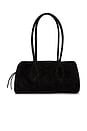 view 1 of 4 Sierra Suede Shoulder Bag in Black