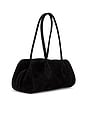 view 3 of 4 Sierra Suede Shoulder Bag in Black