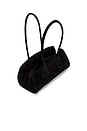 view 4 of 4 Sierra Suede Shoulder Bag in Black