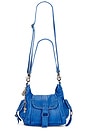 view 1 of 5 SAC PORTÉ ÉPAULE WTF BABY LEIGH in Sapphire