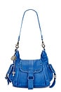 view 2 of 5 SAC PORTÉ ÉPAULE WTF BABY LEIGH in Sapphire