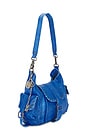 view 4 of 5 SAC PORTÉ ÉPAULE WTF BABY LEIGH in Sapphire